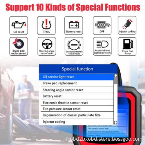 VIDENT iMax4301 VAWS V-A-G OBD Diagnostic Service Tool Supports 9 Special Functions